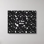 Ik zie de afdruk van Orbs-canvas Canvas Afdruk (Voorkant)