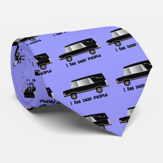 "Ik zie dode mensen" Funeral Director Gifts Stropdas (Opgerold)