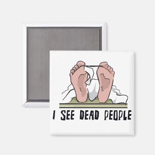 Ik zie dode mensen magneet (Voorkant / Achterkant)
