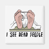 Ik zie dode mensen magneet (Voorkant)
