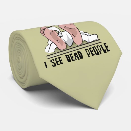 Ik zie dode mensen stropdas (Opgerold)