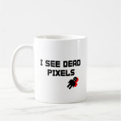 Ik zie dode pixels koffiemok (Links)
