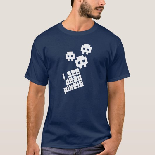 Ik zie Dood Pixels T-shirt (Voorkant)