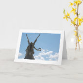 Ik zie een engelenvangst een wolk kaart (Gele Bloem)