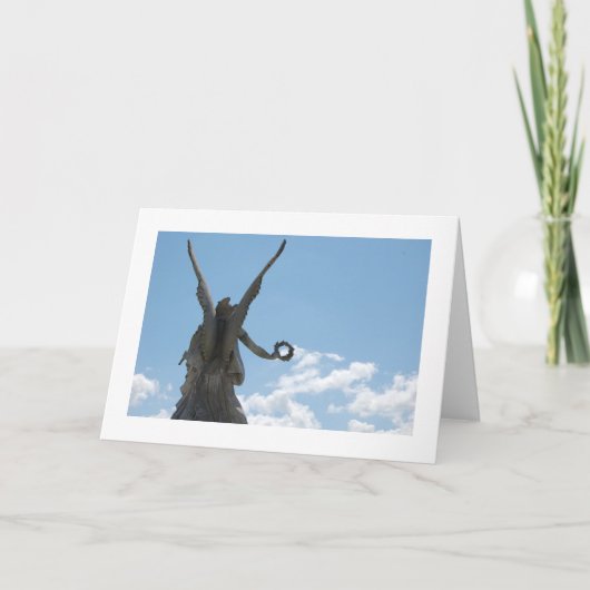 Ik zie een engelenvangst een wolk kaart (Voorkant)