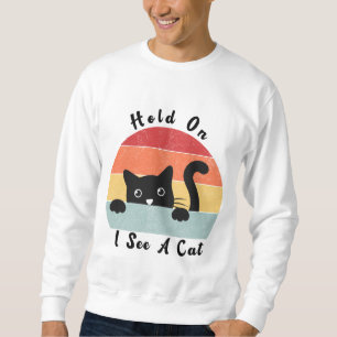 Ik zie een kat, grappige kat minnaar. trui