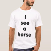Ik zie een paard t-shirt (Voorkant)