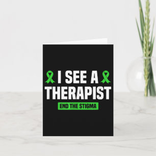 Ik zie een Therapist End de Stigma Mental Health A Kaart