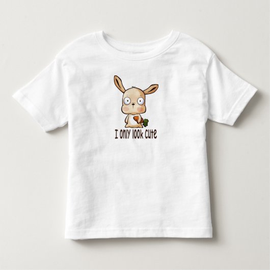 Ik zie er alleen maar schattig uit kinder shirts (Voorkant)