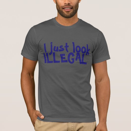 IK ZIE ER GEWOON ILLEGAAL UIT T-SHIRT (Voorkant)