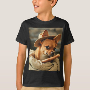Ik zie er misschien onschuldig uit, maar raak het t-shirt