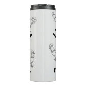 Ik zie er misschien rustig uit thermosbeker (Achterkant)