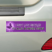 Ik zie er niet invalide uit bumpersticker (Op auto)