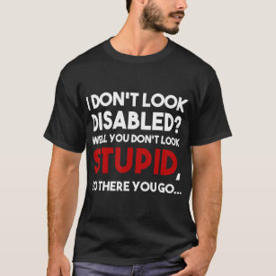 Ik zie er niet uit dat rolstoel een veteraan h t-shirt