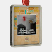 Ik zie geen enkele manier om dit te laten mislukke metalen ornament (Rechts)