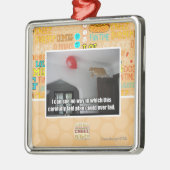 Ik zie geen enkele manier om dit te laten mislukke metalen ornament (Links)