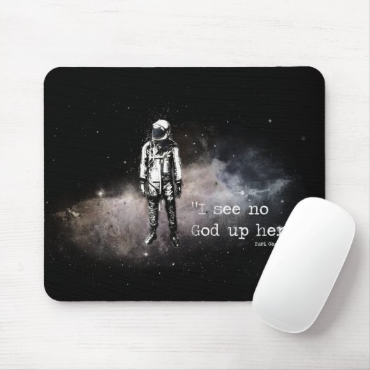 Ik zie geen God hier Muismat (Met muis)