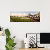 "Ik zie geweldige dingen in het Poster van honkbal (Thuiskantoor)