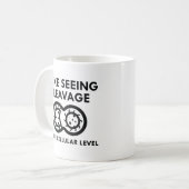Ik zie graag Cleavage Koffiemok (Voorkant links)