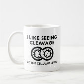 Ik zie graag Cleavage Koffiemok (Links)