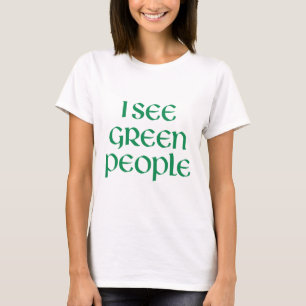 Ik zie Groene Mensen T-shirt