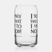 IK ZIE HET ALLEMAAL DAT IK NIET GOED™ BEN BLIKVORM GLAS (Links)