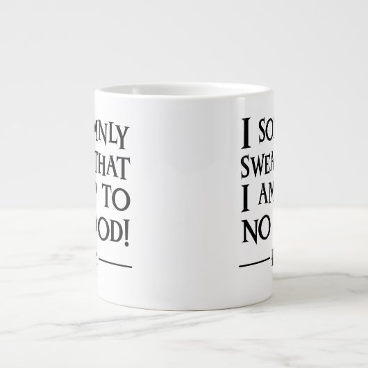 IK ZIE HET ALLEMAAL DAT IK NIET GOED™ BEN GROTE KOFFIEKOP (Voorkant)