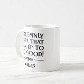 IK ZIE HET ALLEMAAL DAT IK NIET GOED™ BEN KOFFIEMOK (Voorkant links)