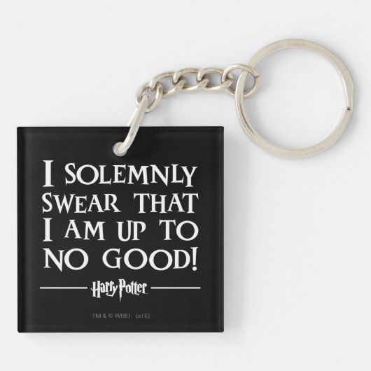 IK ZIE HET ALLEMAAL DAT IK NIET GOED™ BEN SLEUTELHANGER (Achterkant)