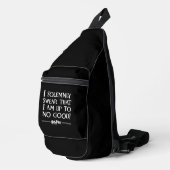 IK ZIE HET ALLEMAAL DAT IK NIET GOED™ BEN SLING BAG (Rechterhoek)