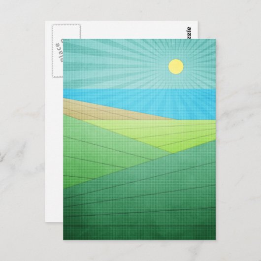 Ik zie het strand briefkaart (Voorkant / Achterkant)