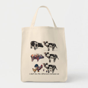 Ik zie het verschil tussen ons niet tote bag