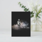 Ik zie hier geen god. briefkaart (Staand voorkant)
