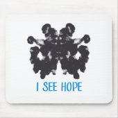 Ik zie Hope Mousepad Muismat (Voorkant)