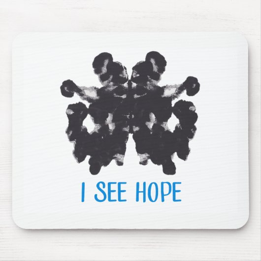 Ik zie Hope Mousepad Muismat (Voorkant)