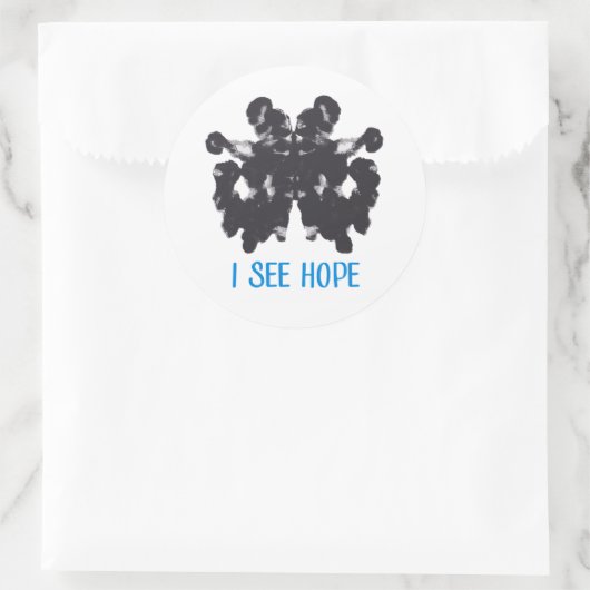 Ik zie Hope Sticker (Tas)