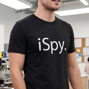 Ik zie, ik zie - Geeky Tech Humor - Minimalistisch T-shirt