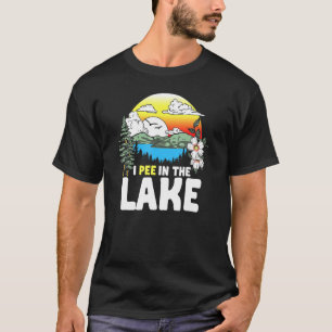 Ik zie in de zomervakantie die 80 jaar zwemt t-shirt