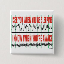 Ik zie je als je slaapt... Button