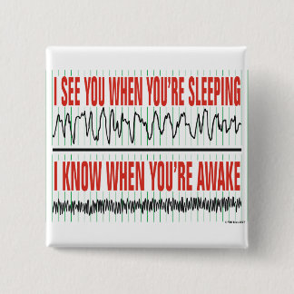 Ik zie je als je slaapt... Button