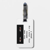 Ik zie je bagagelabel (Achterkant verticaal)