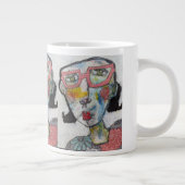 Ik zie je beter grote koffiekop (Rechts)