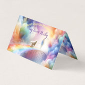 Ik zie je bij de Rainbow Bridge Kaart (Voorkant)