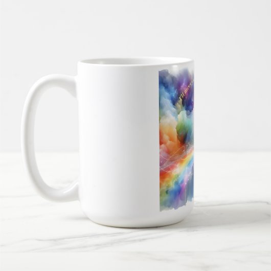 Ik zie je bij de Rainbow Bridge Koffiemok (Links)