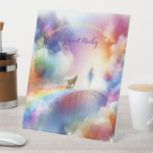 Ik zie je bij de Rainbow Bridge Reclamebord Met Voetstuk (Insitu)