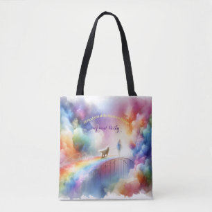 Ik zie je bij de Rainbow Bridge Tote Bag