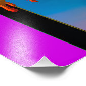 Ik zie je bij Mardi Gras Eye Foto Afdruk (Hoek)