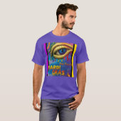 Ik zie je bij Mardi Gras Eye T-shirt (Voorkant volledig)