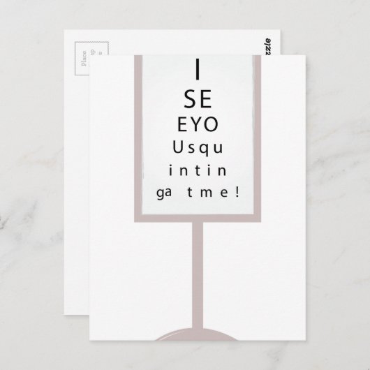 Ik zie je briefkaart (Voorkant / Achterkant)