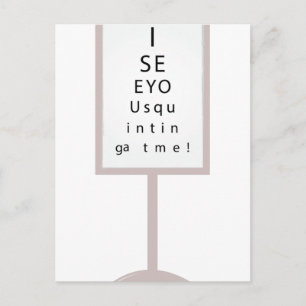 Ik zie je briefkaart